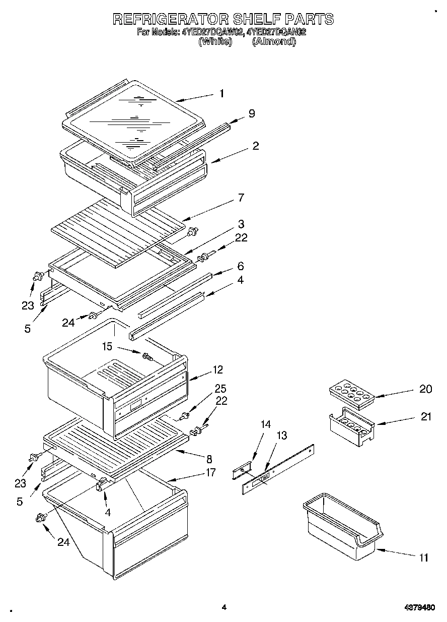 03 - REFRIGERATOR SHELF