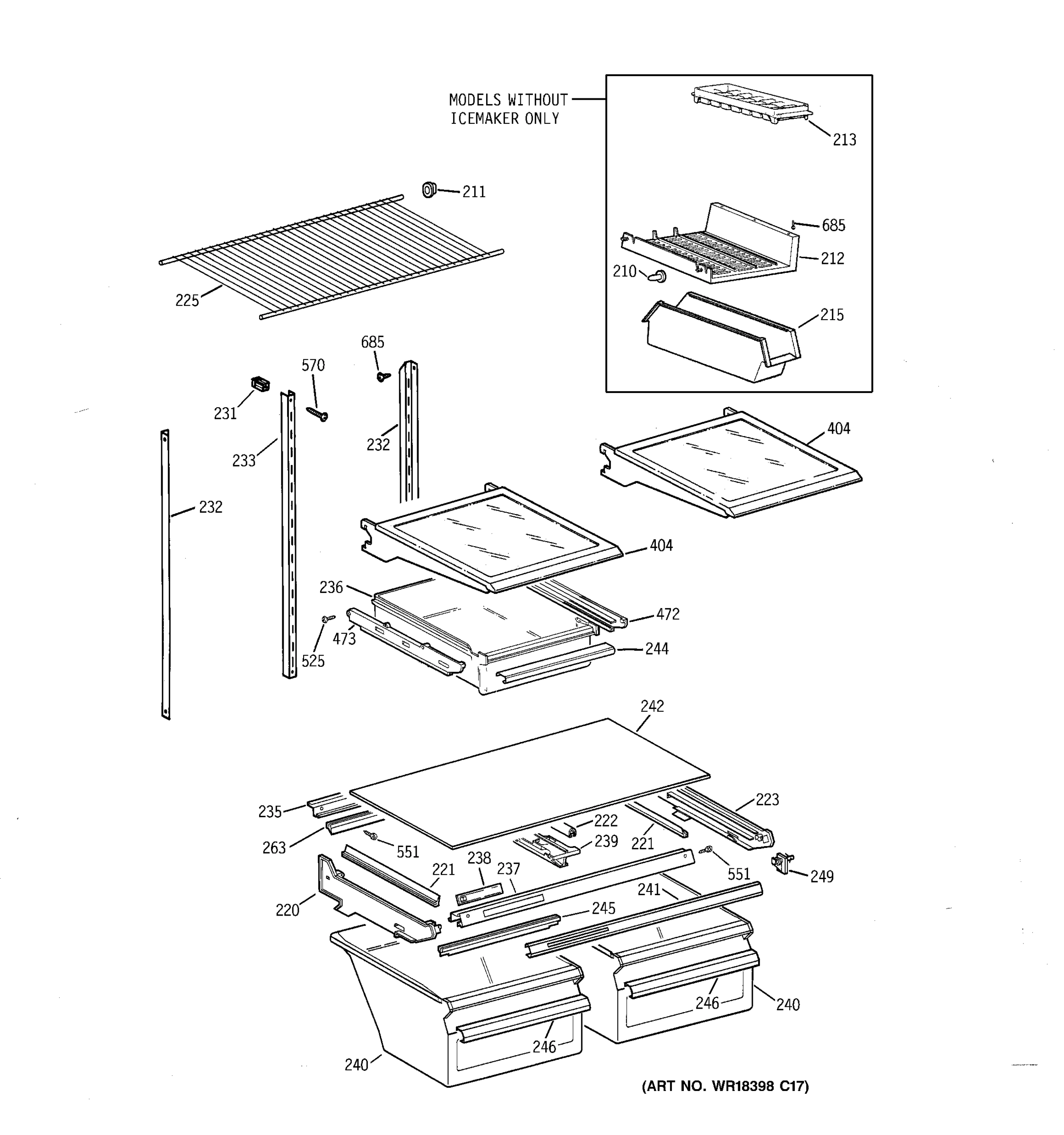 SHELF PARTS