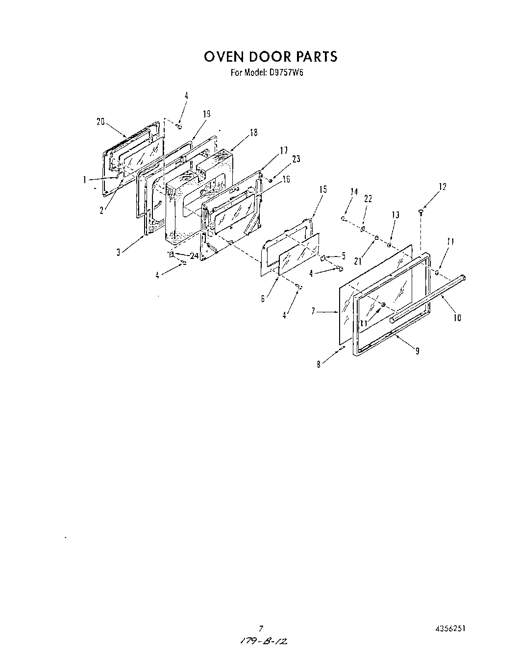 05 - OVEN DOOR