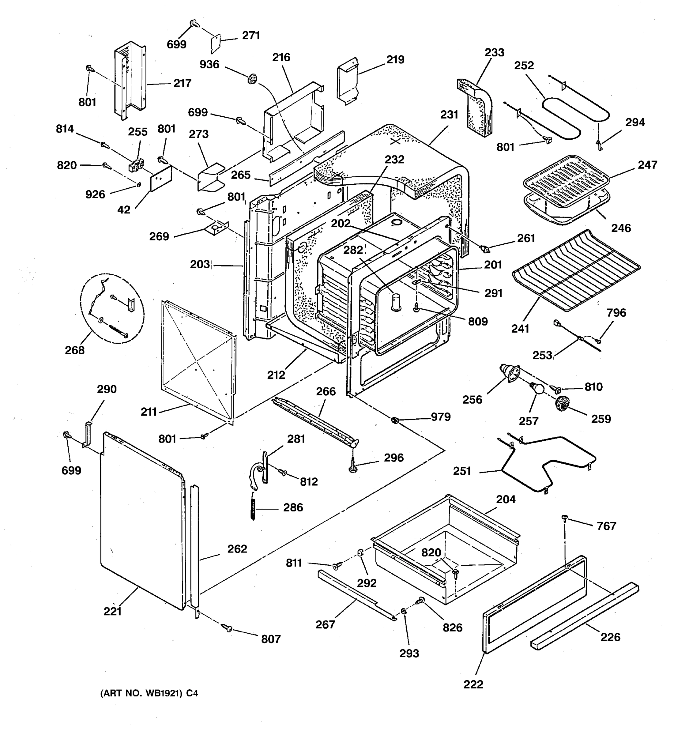 BODY & DRAWER PARTS
