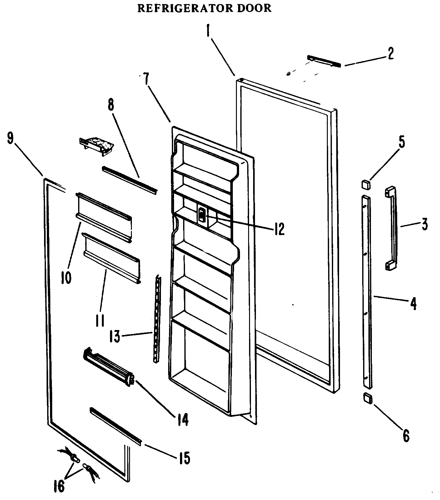 REFRIGERATOR DOOR