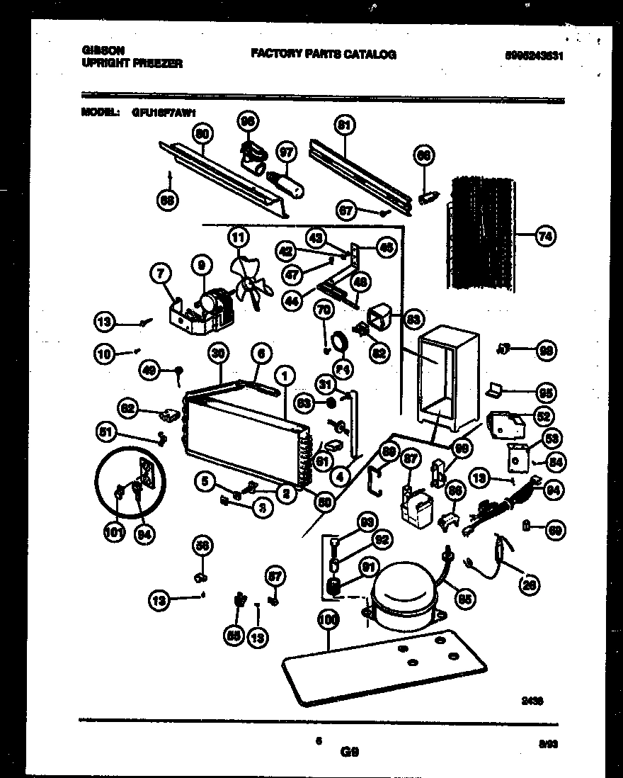 04 - SYSTEM AND AUTOMATIC DEFROST PARTS