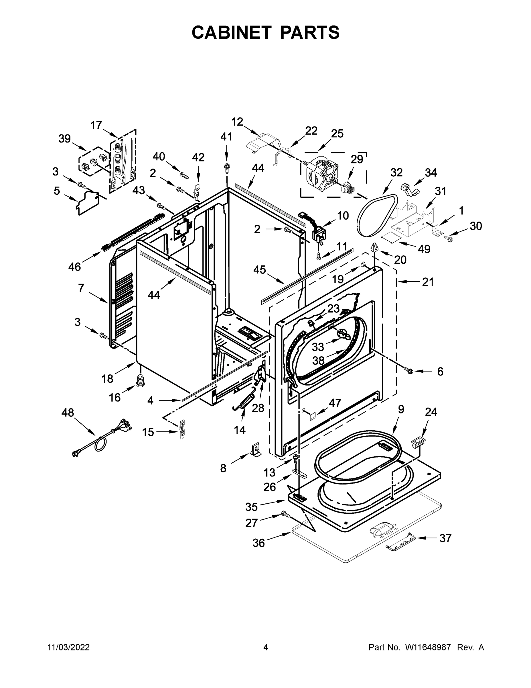 03 - CABINET PARTS