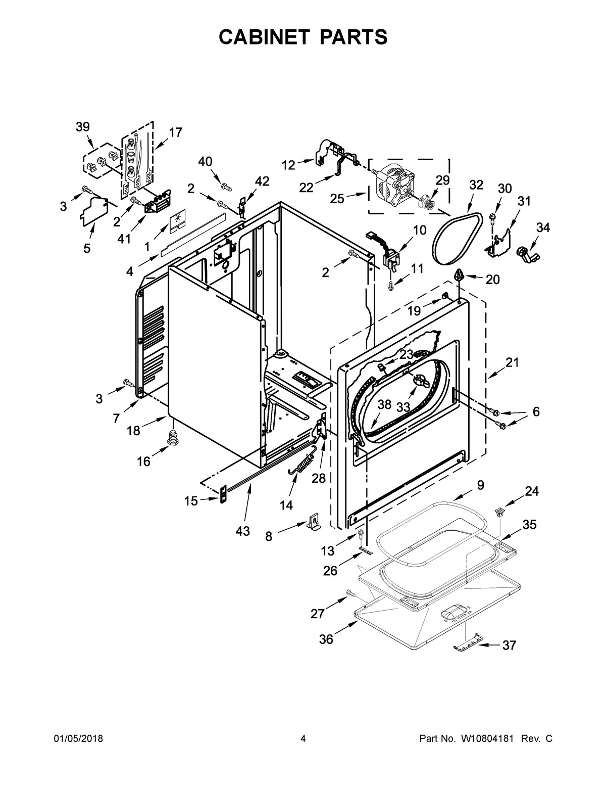 03 - CABINET PARTS
