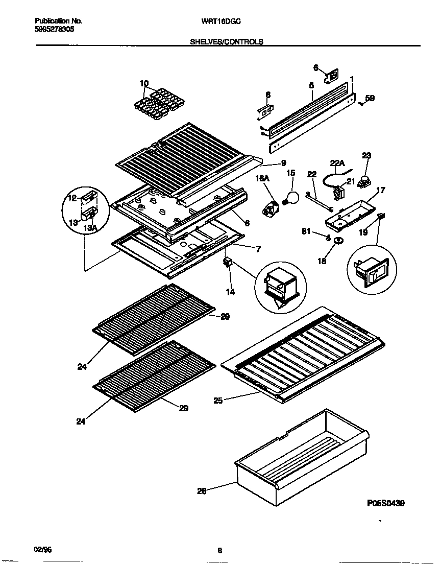 04 - SHELVES/CONTROLS