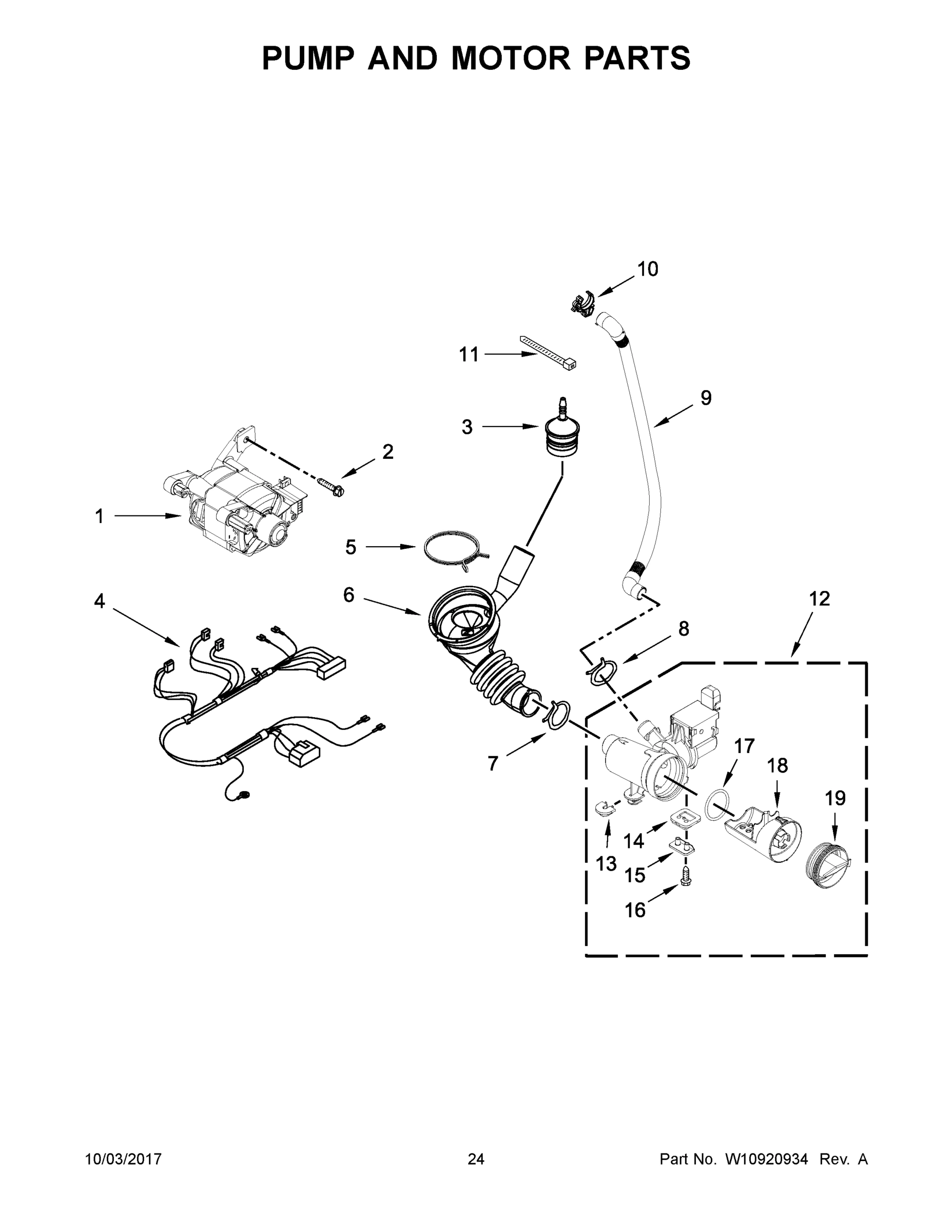13 - PUMP AND MOTOR PARTS