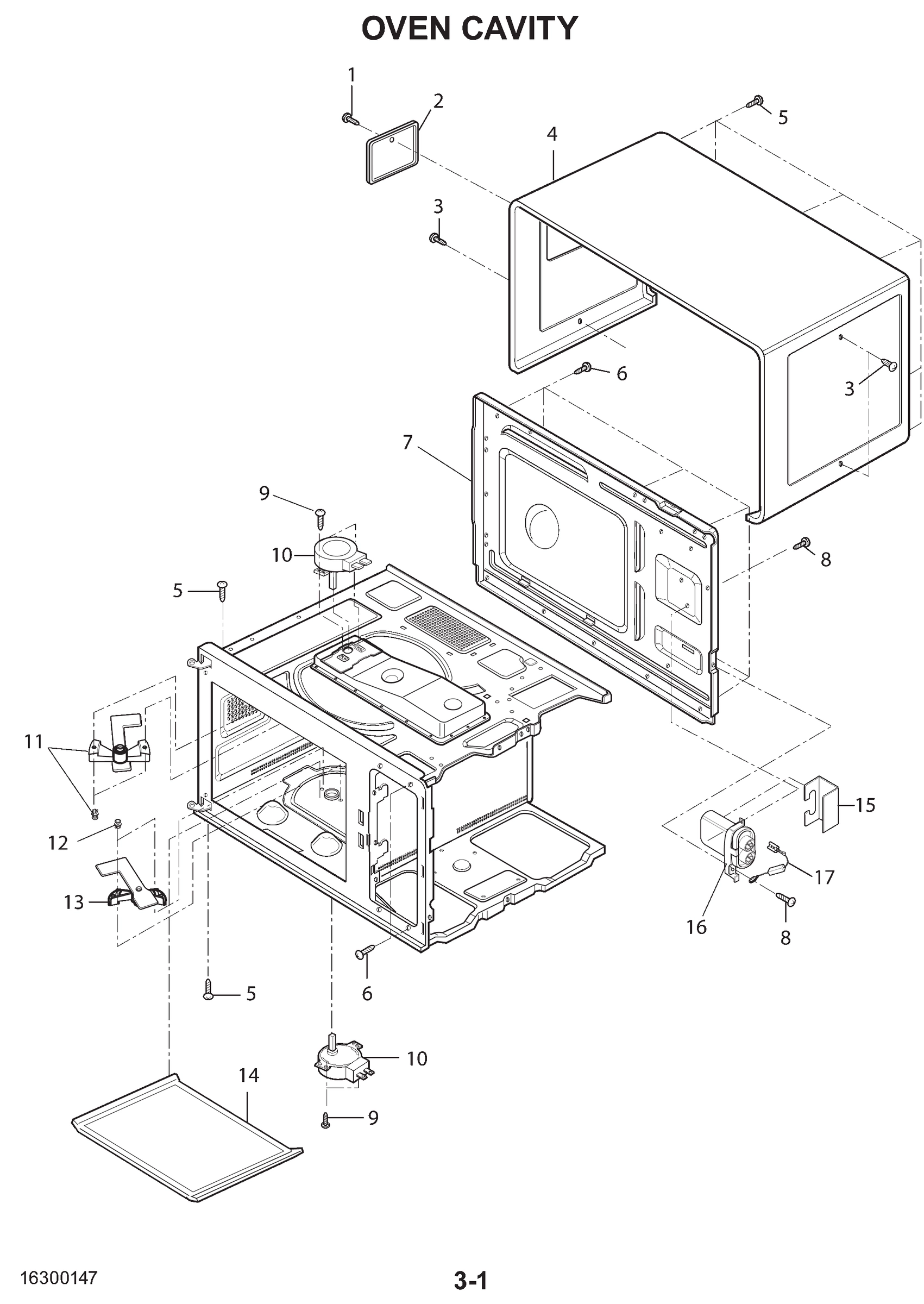 OVEN CAVITY