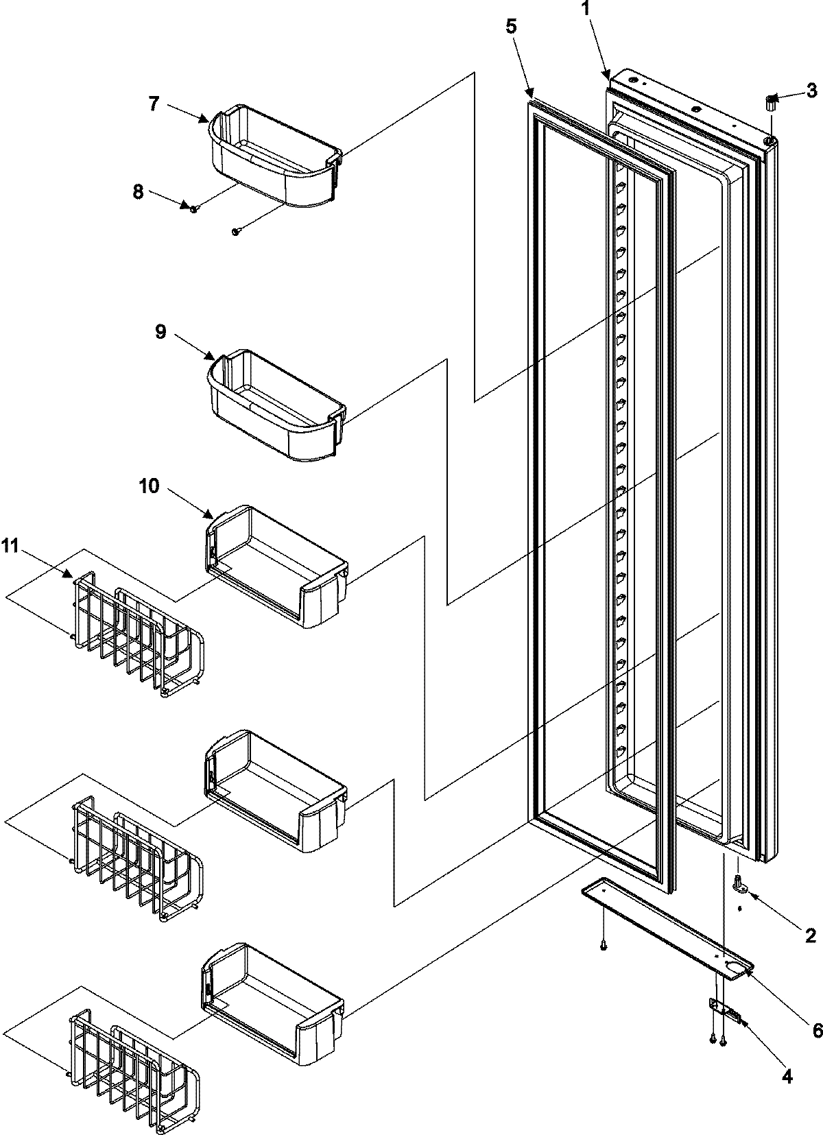 08 - FREEZER DOOR