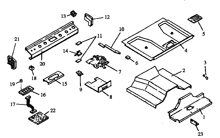 03 - OVEN CABINET ASSY