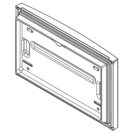 12977878BQ Whirlpool Refrigerator Door FIP