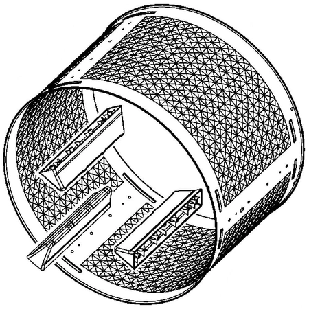 WE01X10266 GE Drum Baffle