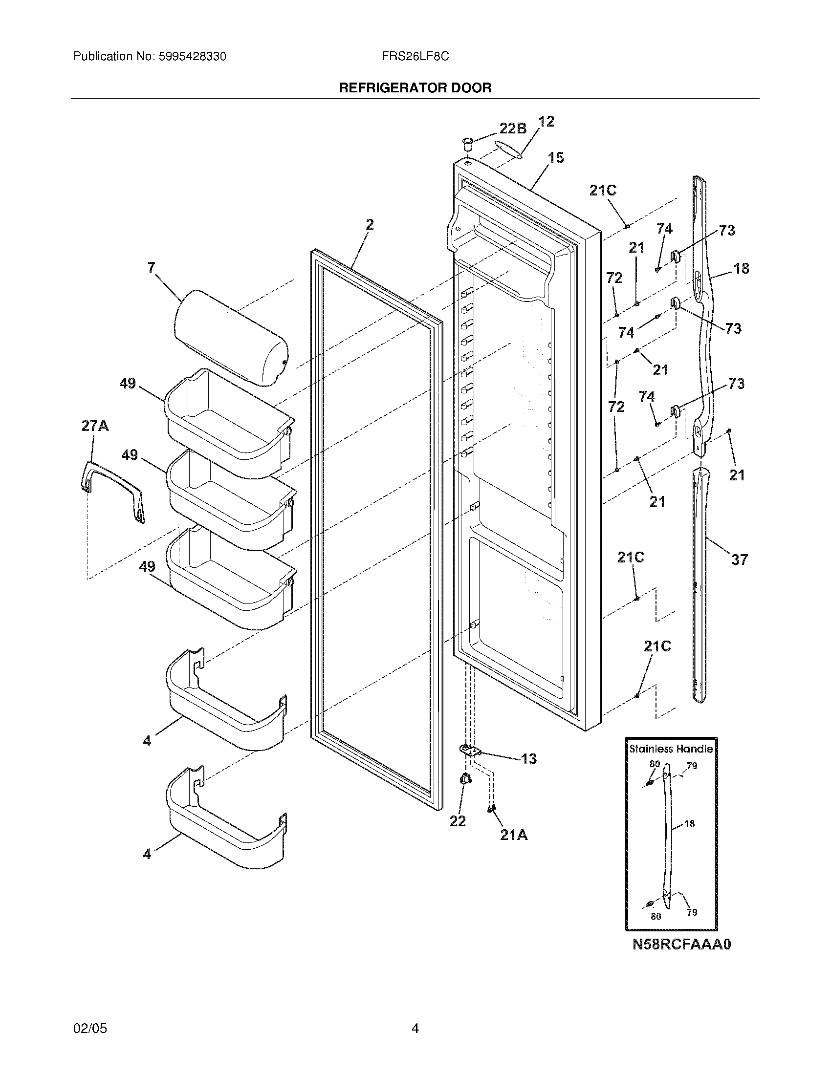 05 - REFRIGERATOR DOOR