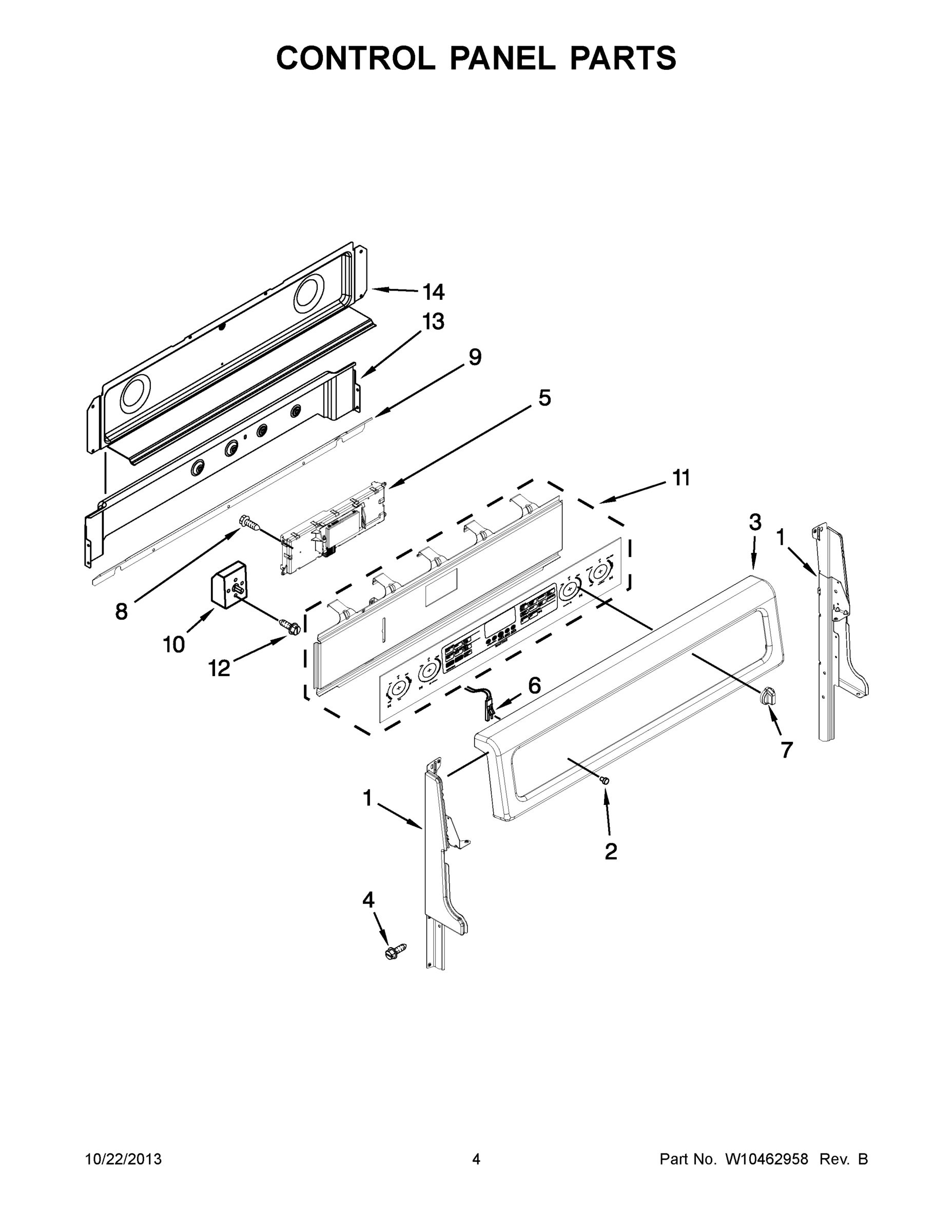 03 - CONTROL PANEL PARTS