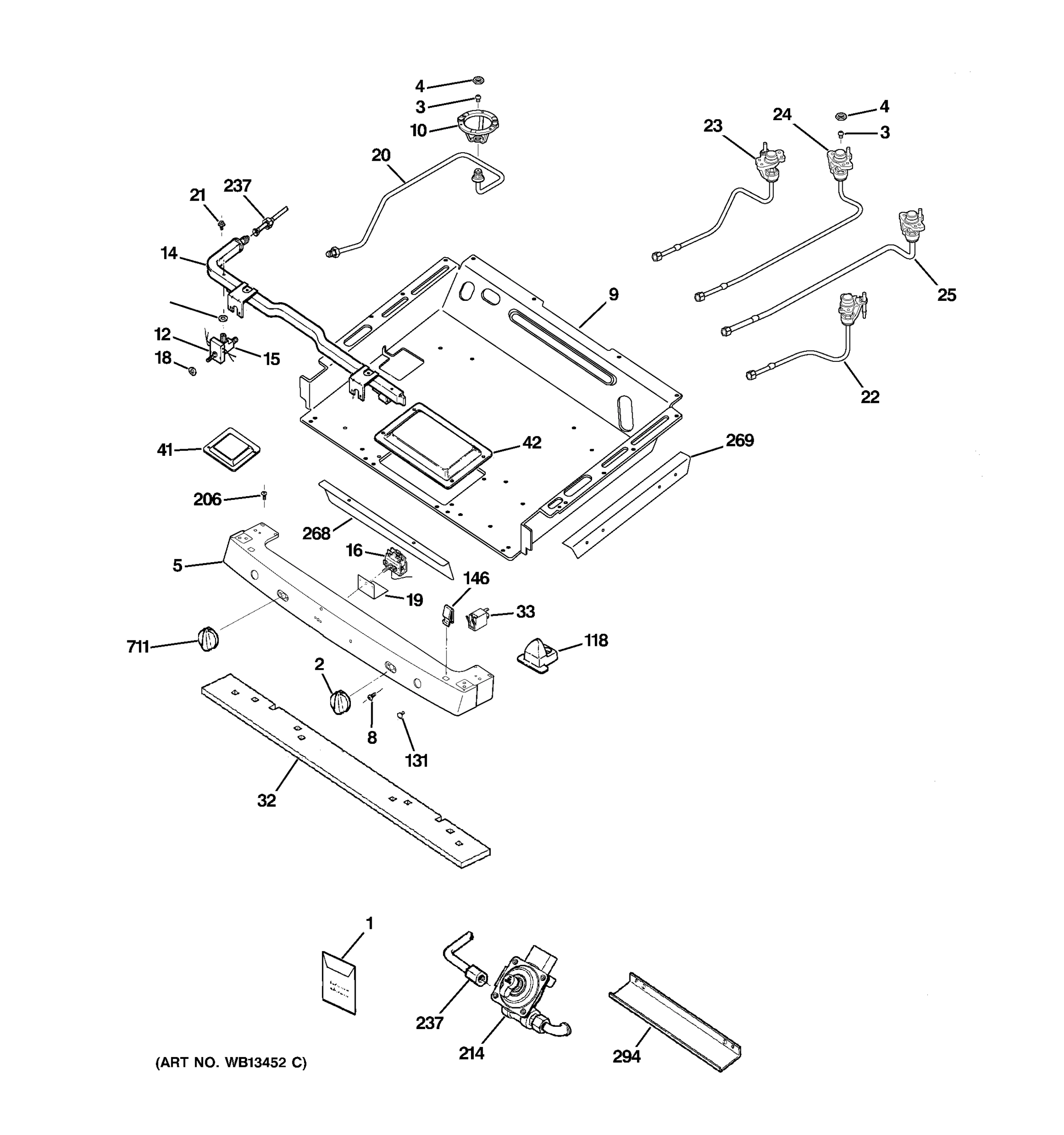 GAS & BURNER PARTS
