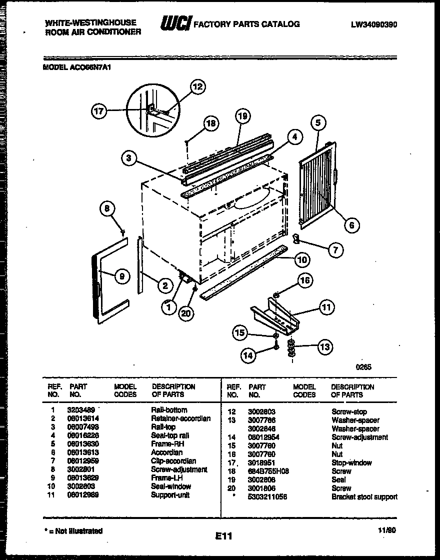 06 - CABINET AND INSTALLATION PARTS