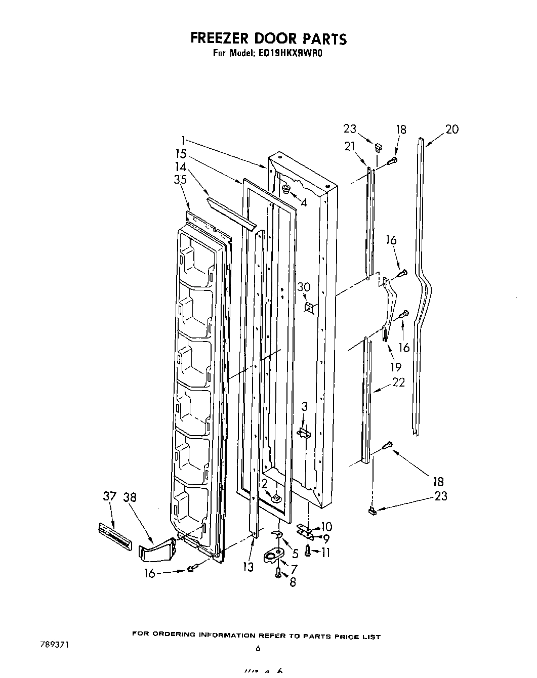 04 - FREEZER DOOR