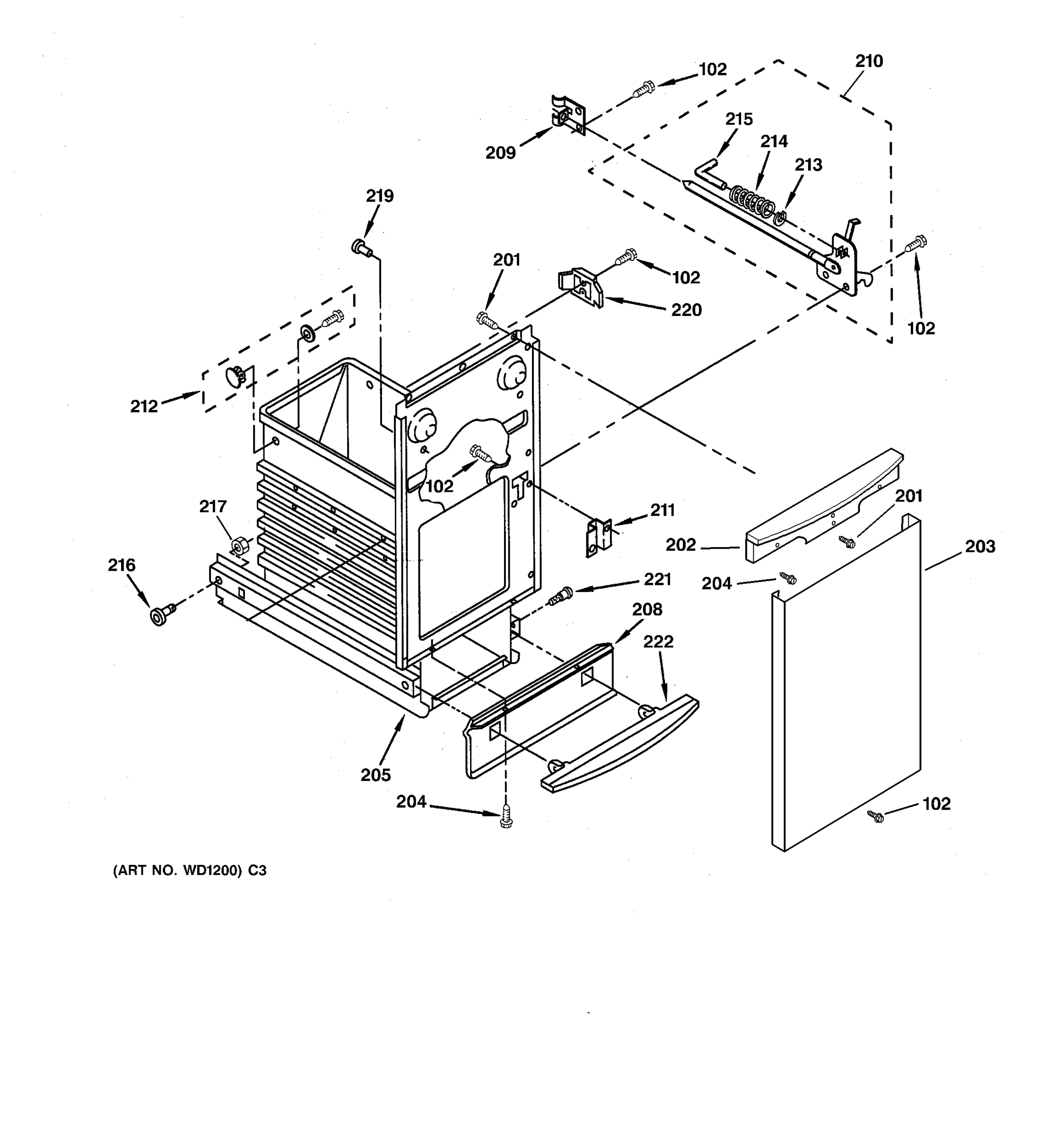 CONTAINER PARTS