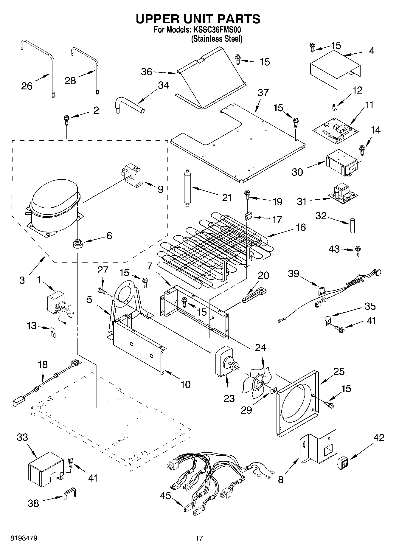 11 - UPPER UNIT PARTS