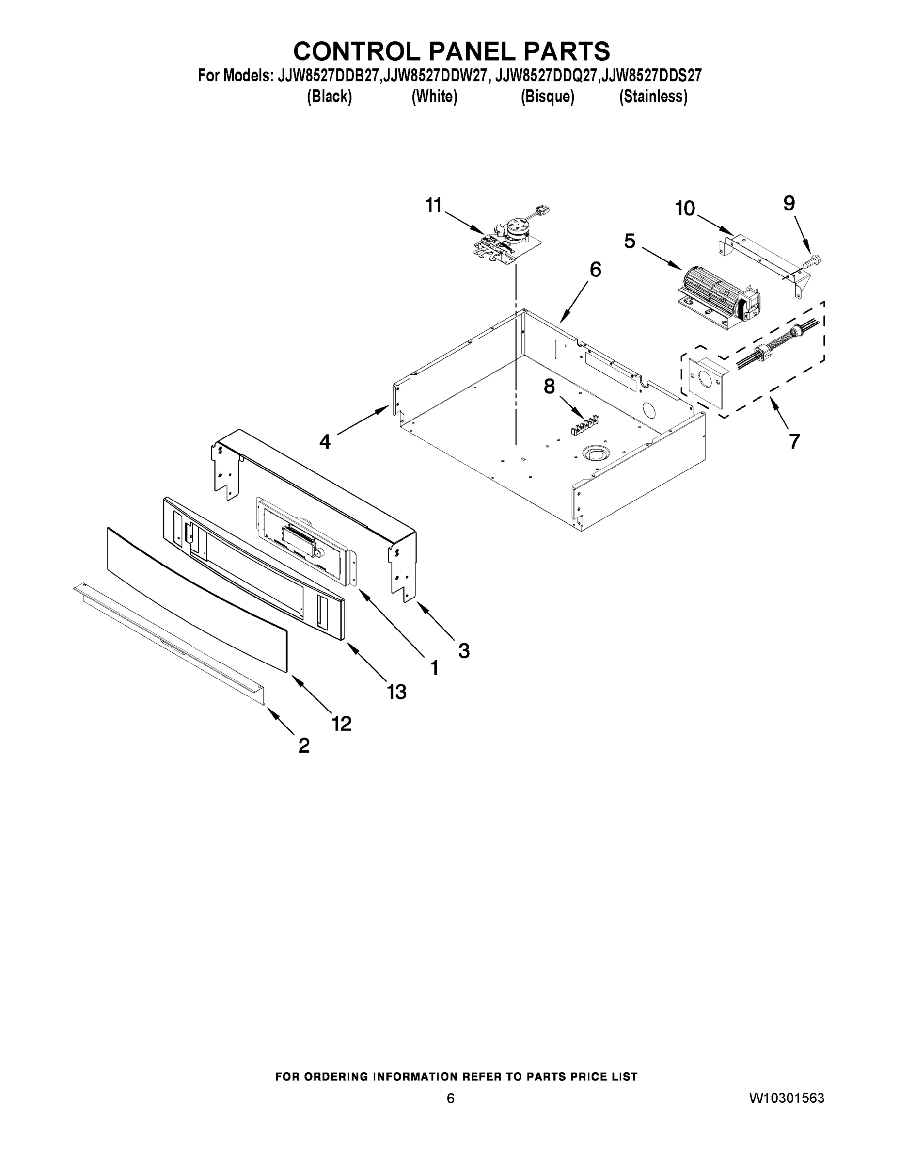 04 - CONTROL PANEL PARTS