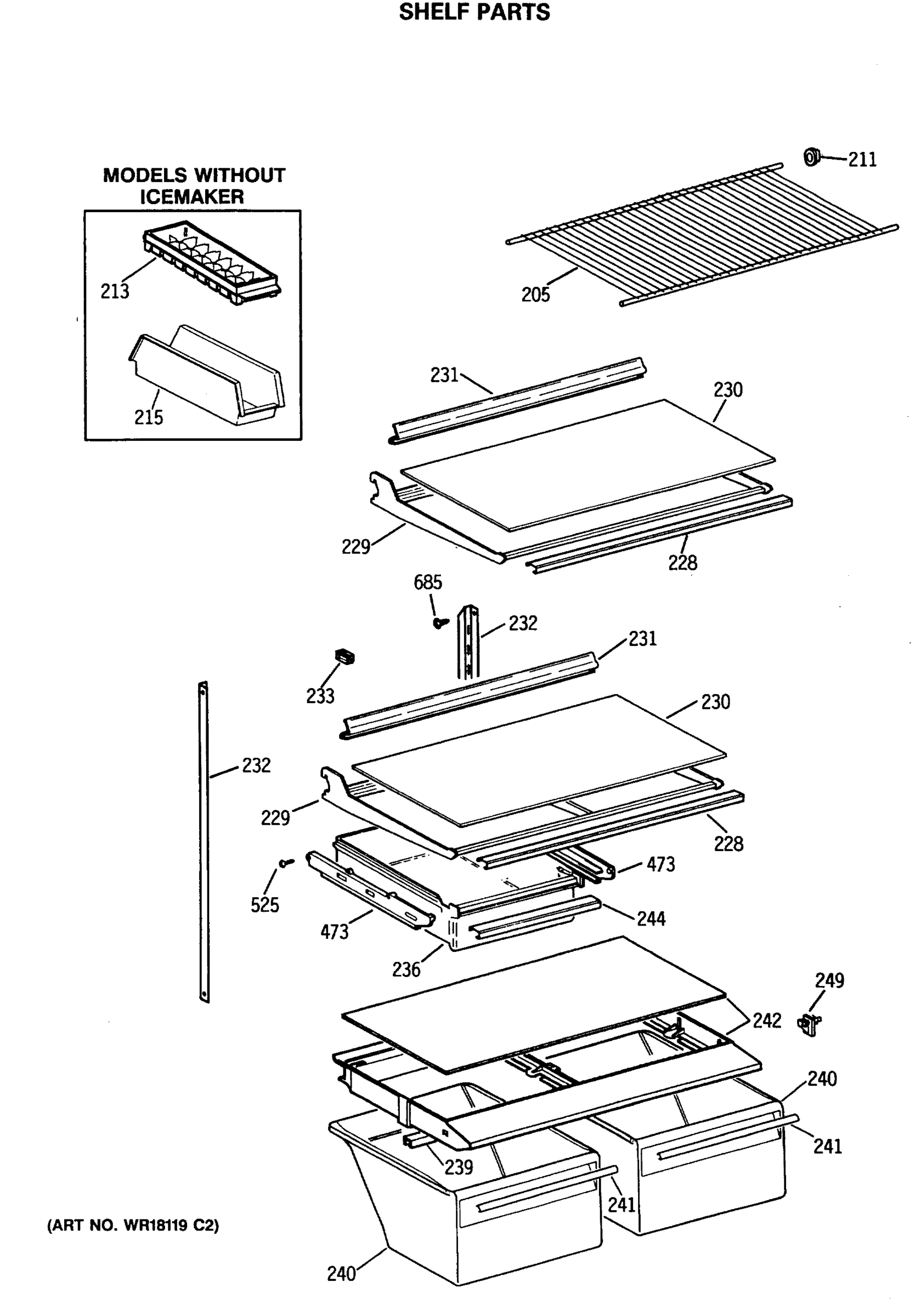 SHELF PARTS