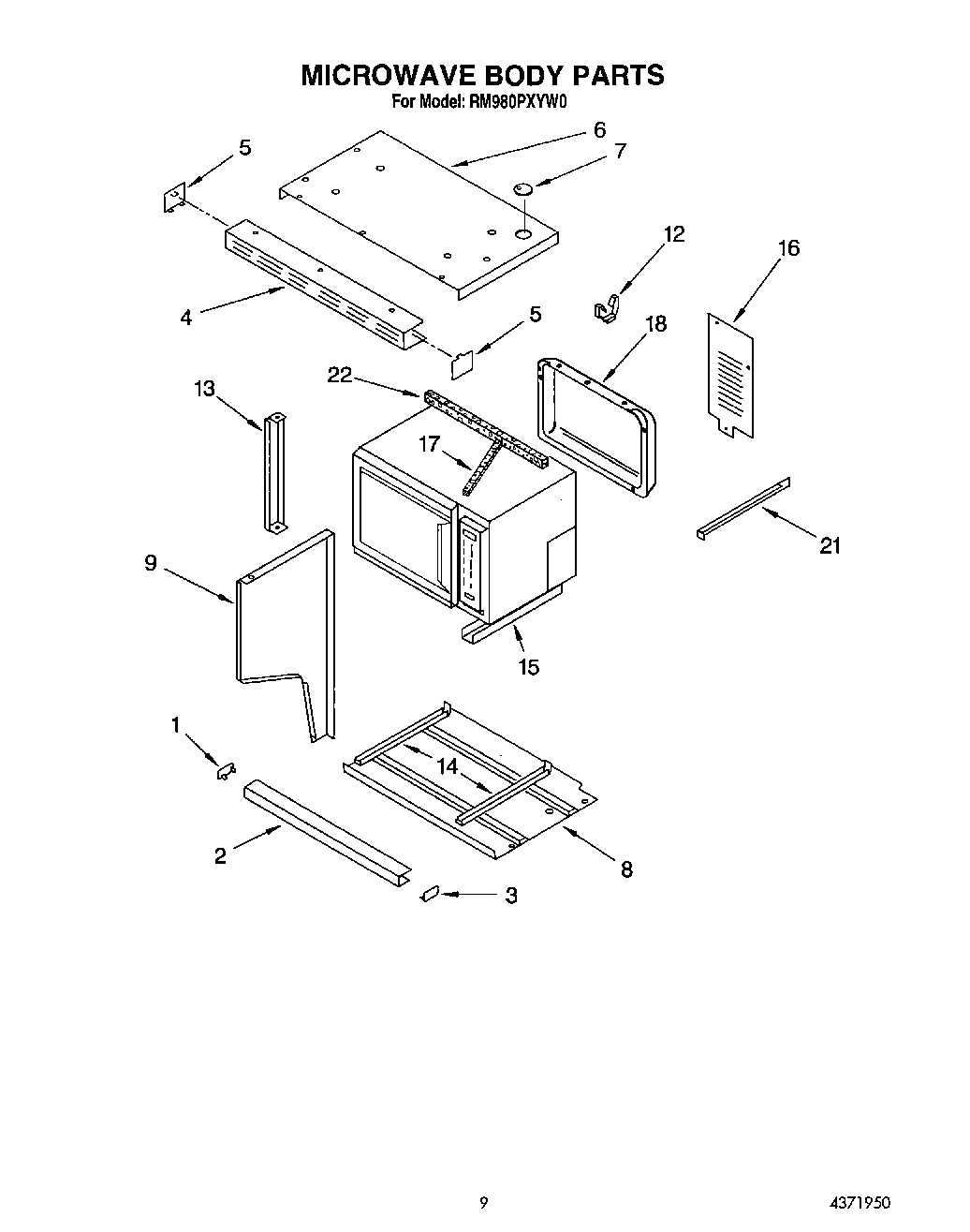09 - MICROWAVE BODY
