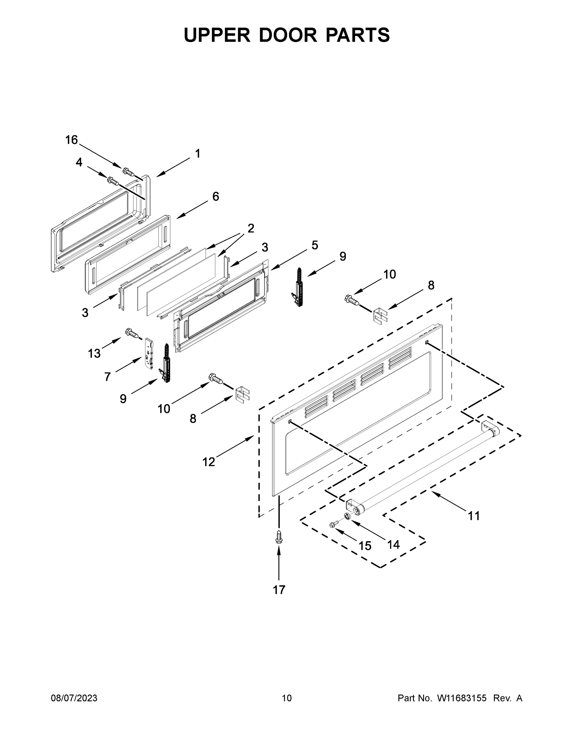 06 - UPPER DOOR PARTS