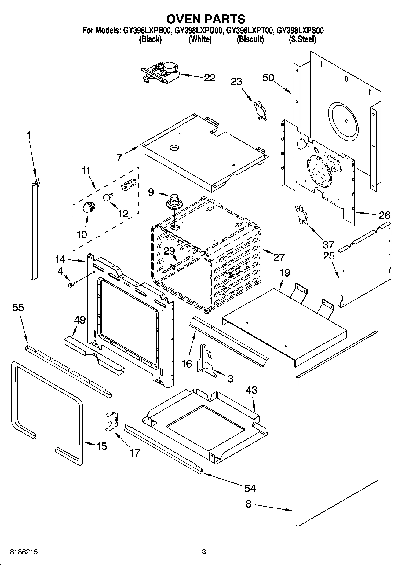 03 - OVEN PARTS