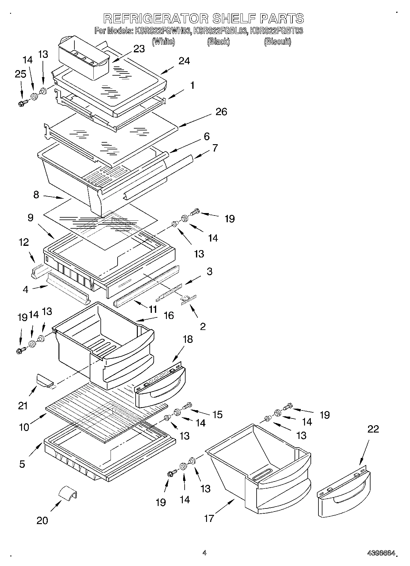 03 - REFRIGERATOR SHELF