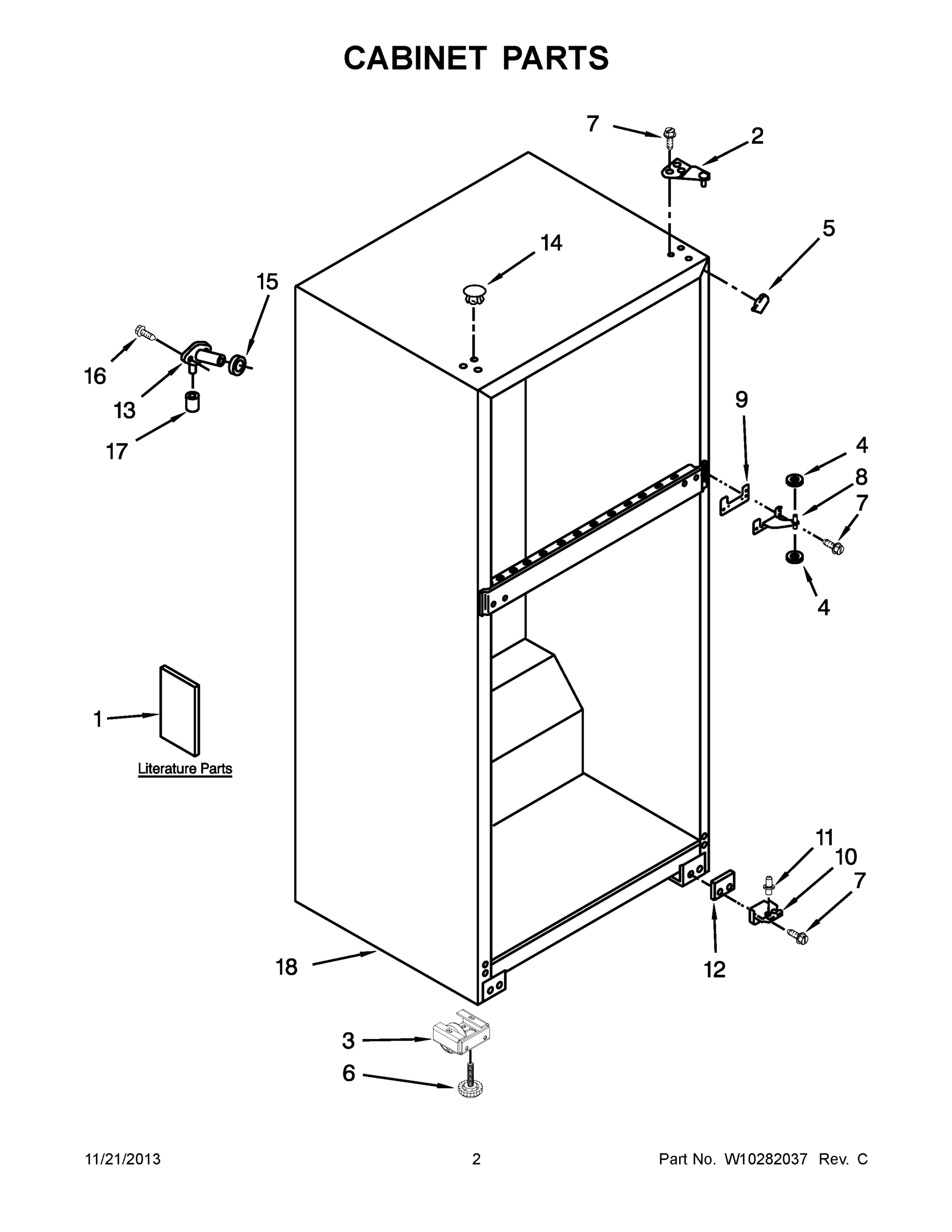 02 - CABINET PARTS
