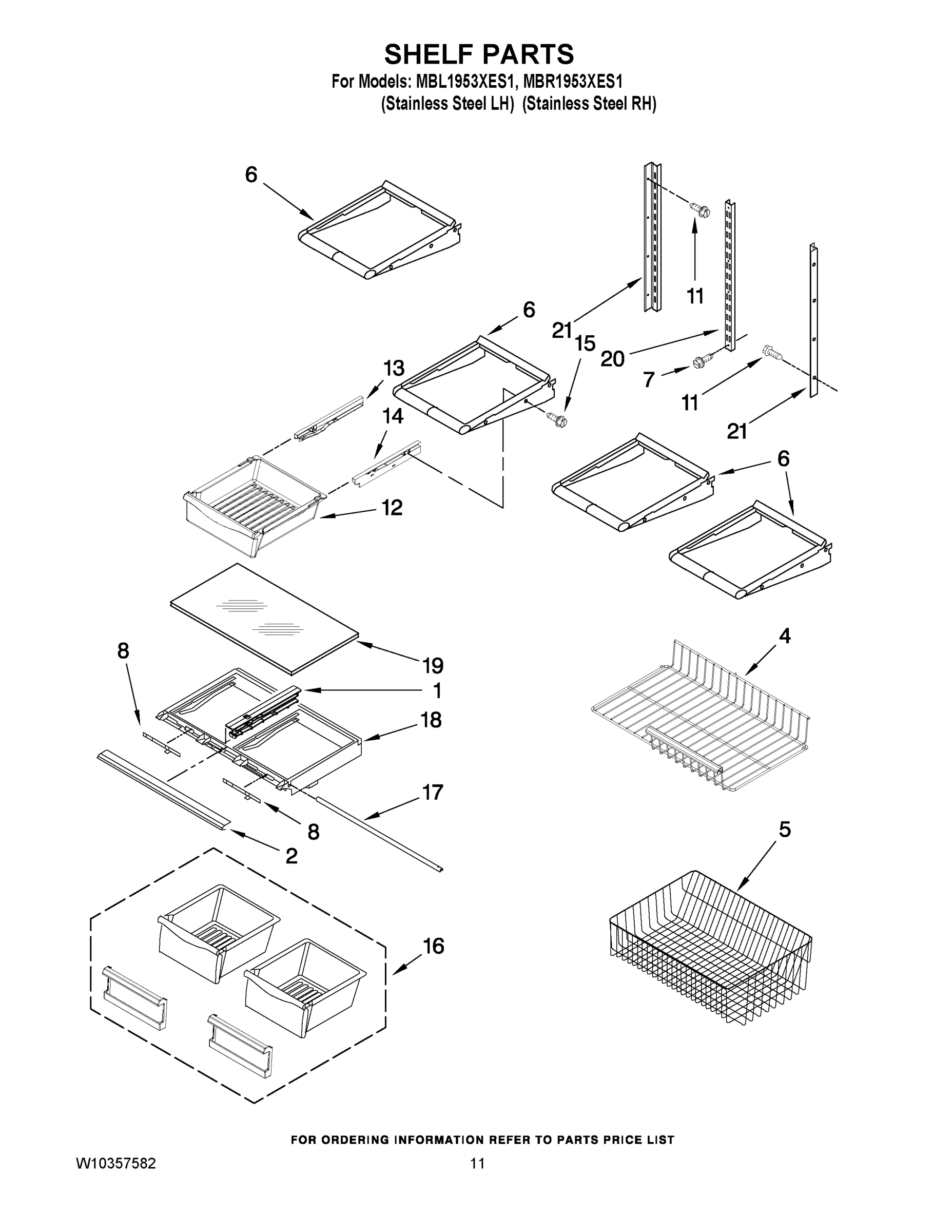 07 - SHELF PARTS