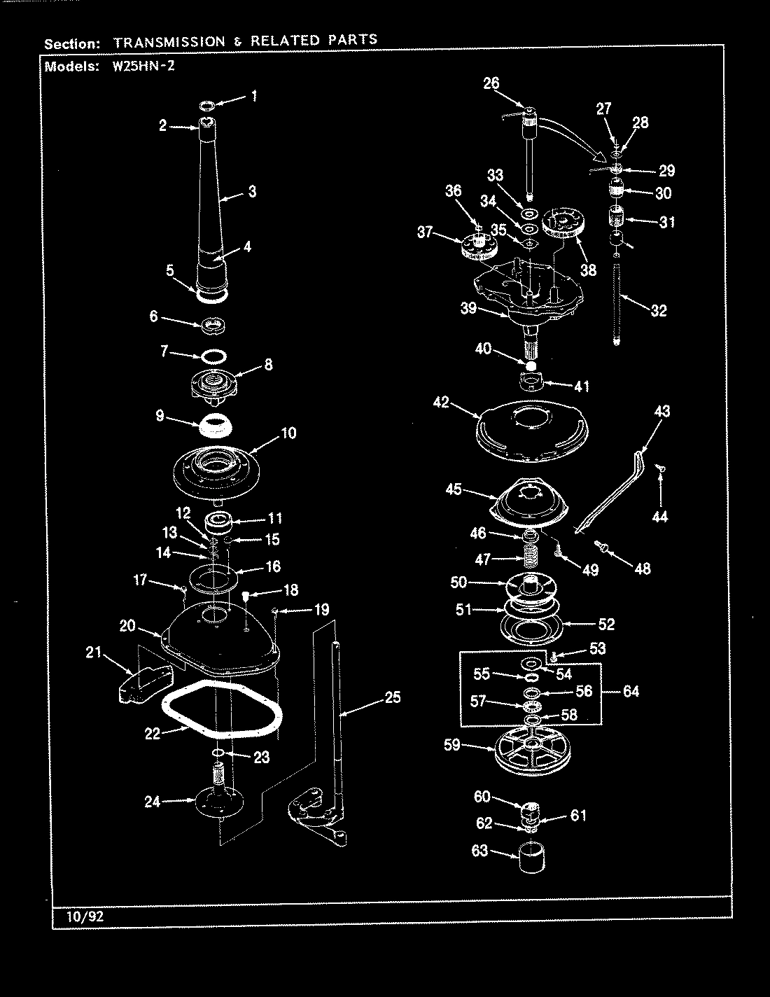 07 - TRANSMISSION & RELATED PARTS (REV. G-L)