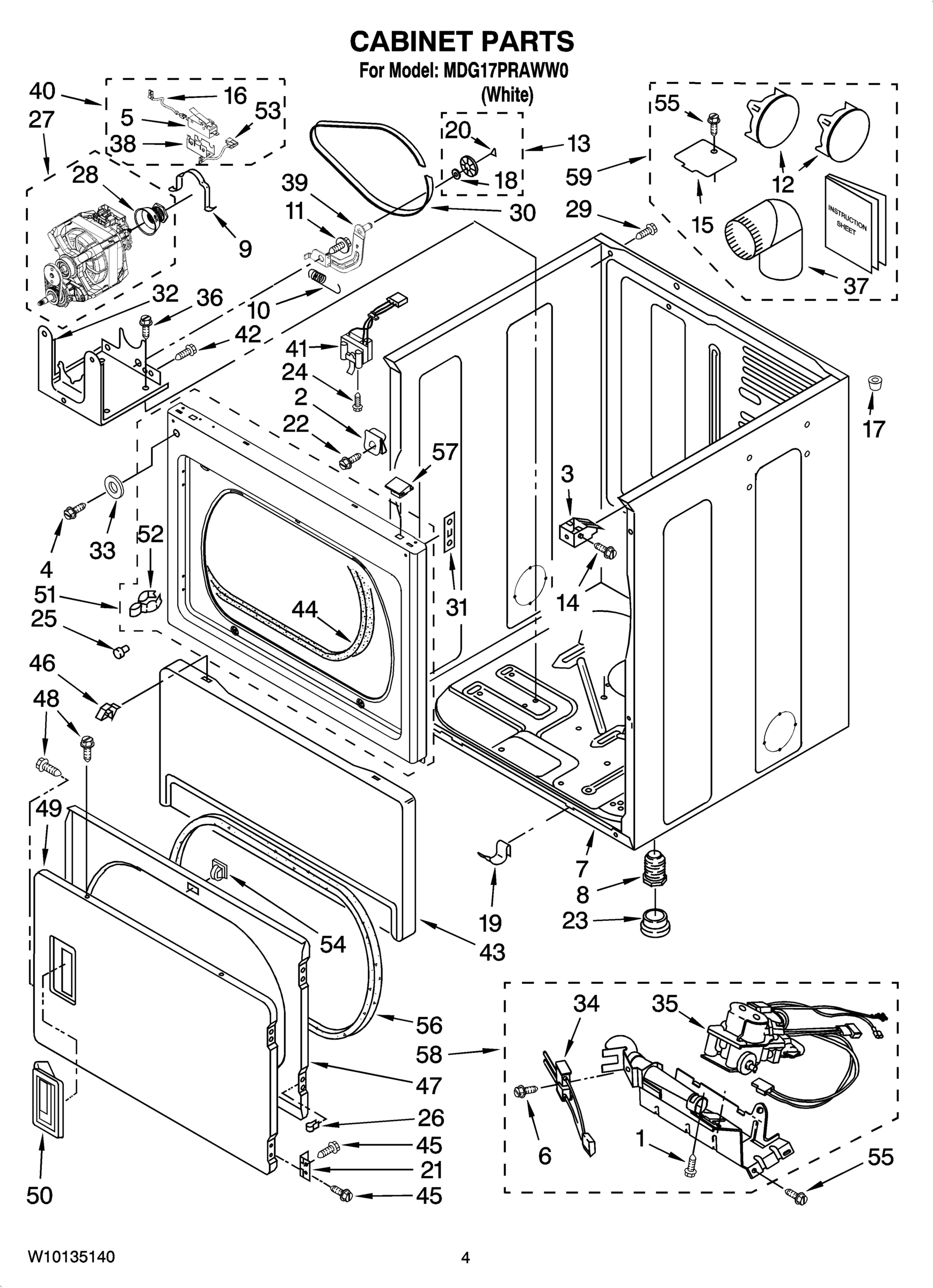 02 - CABINET PARTS