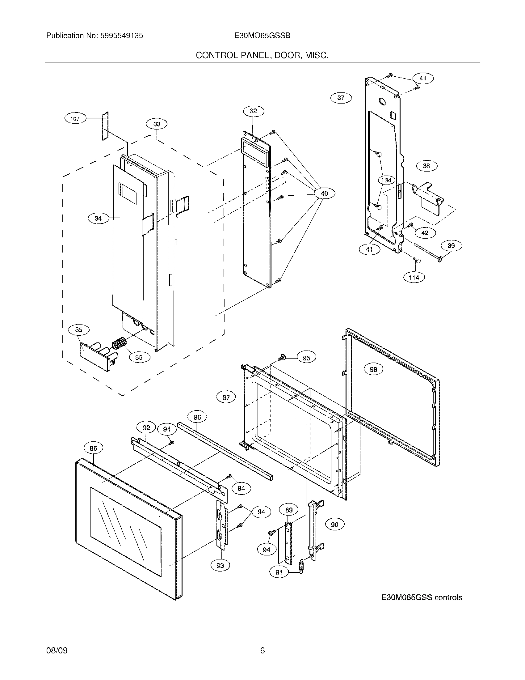 05 - CONTROL PANEL/DOOR/MISC
