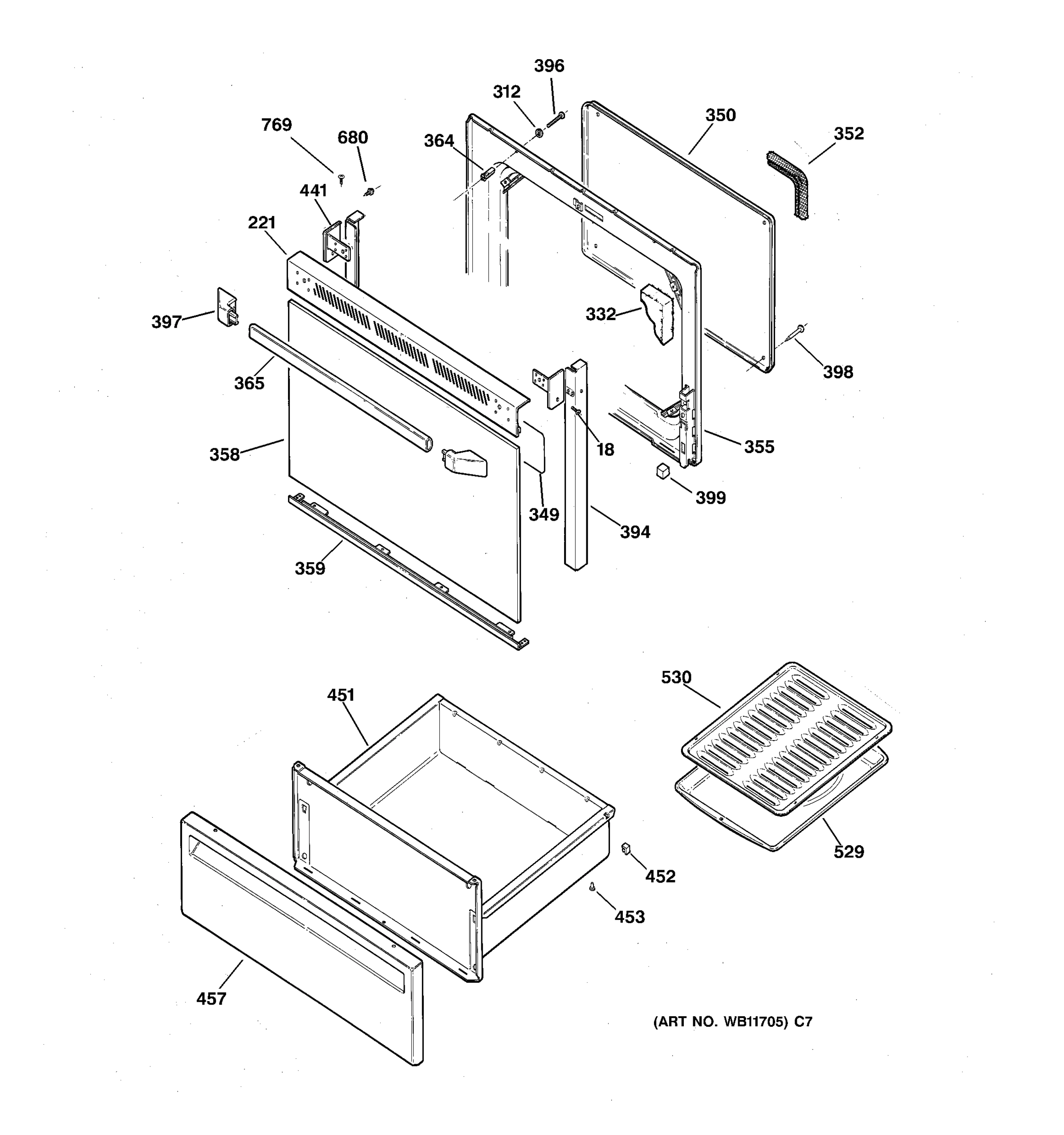 DOOR & DRAWER PARTS