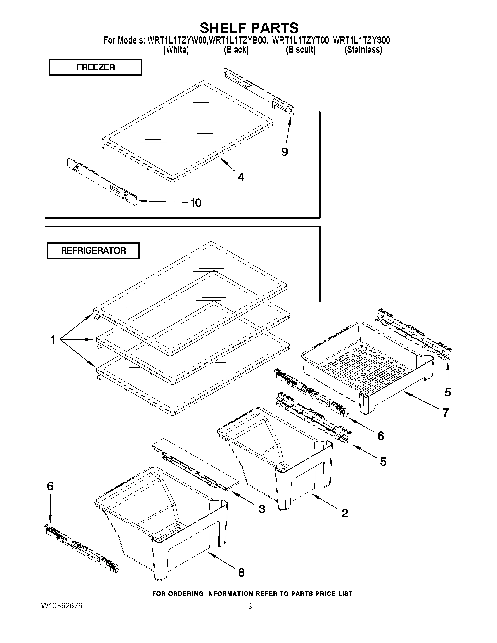 05 - SHELF PARTS