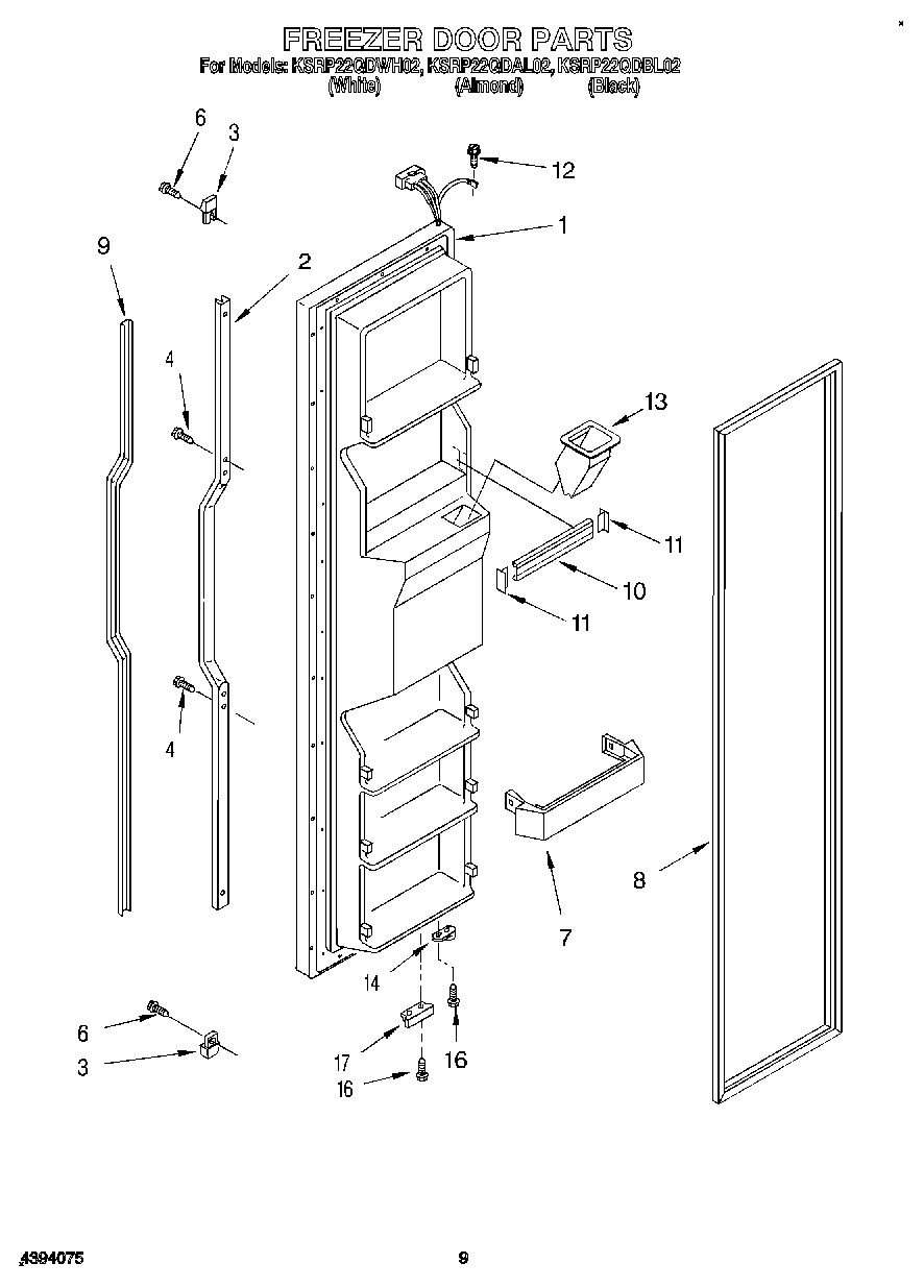 06 - FREEZER DOOR