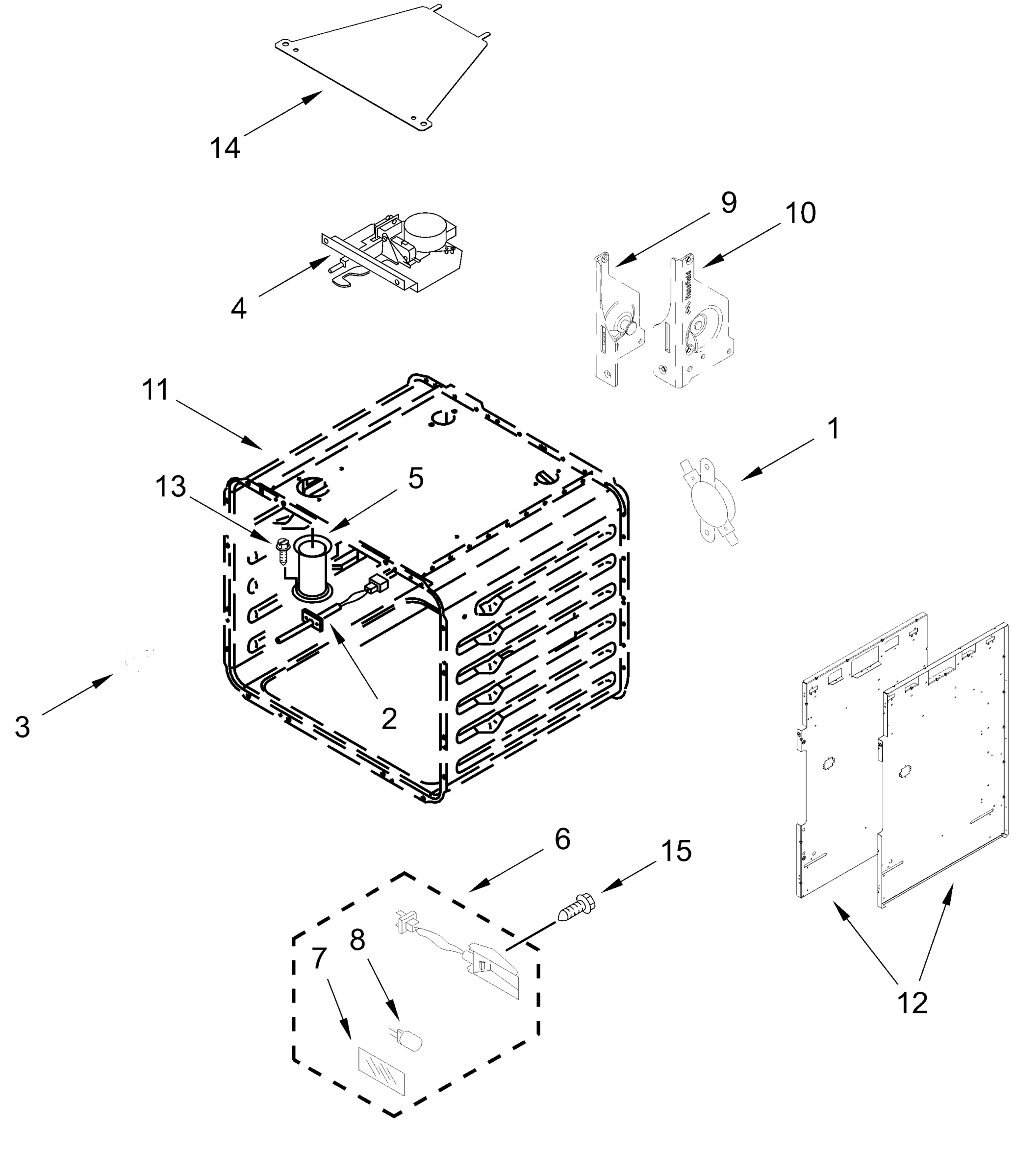 OVEN PARTS (30 in)