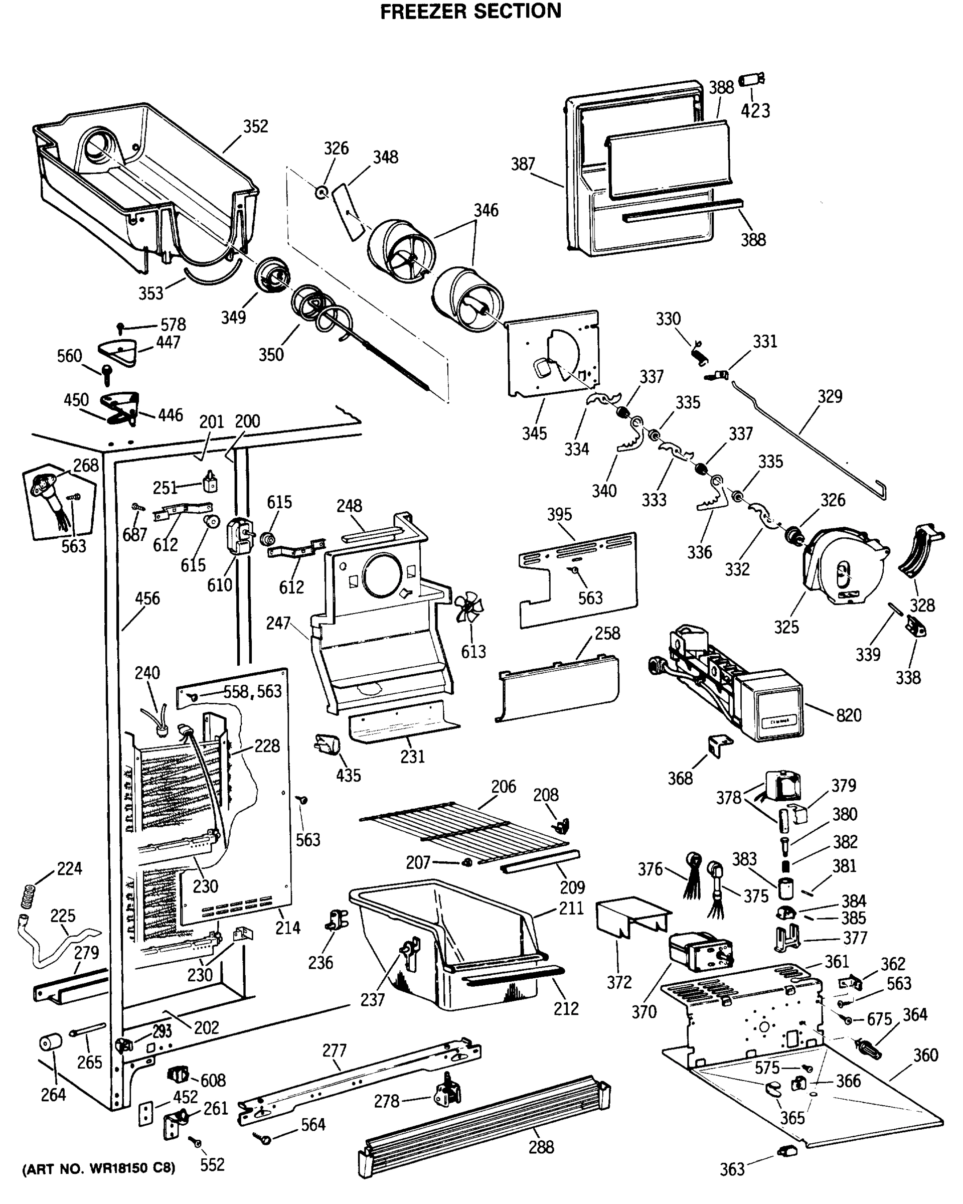 FREEZER SECTION
