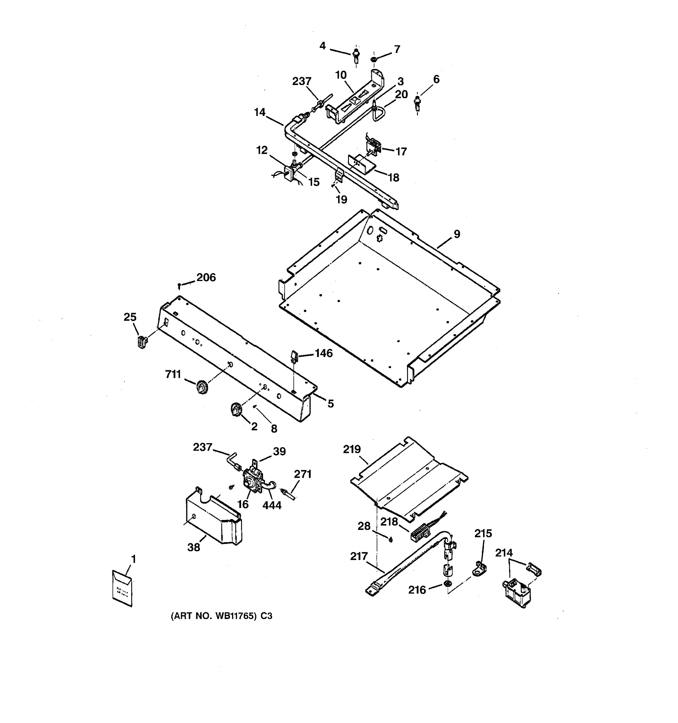GAS & BURNER PARTS