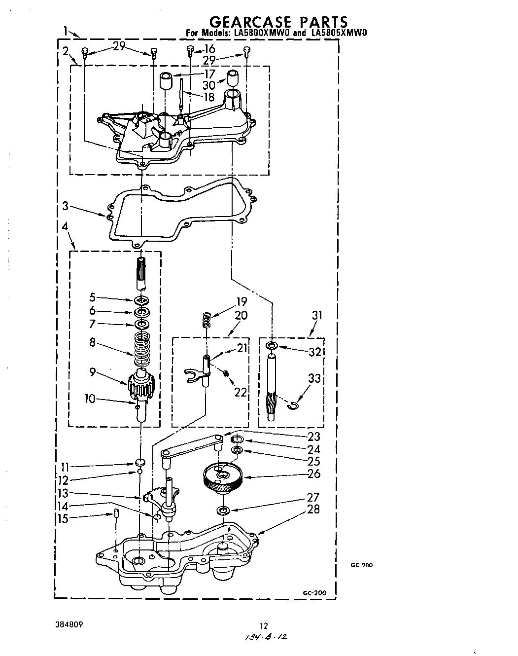 10 - GEARCASE