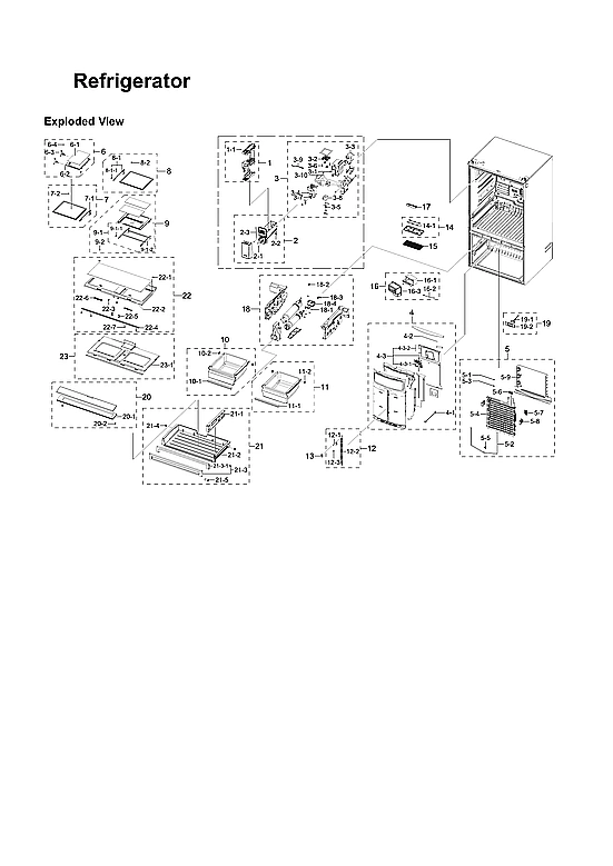 REFRIGERATOR PARTS