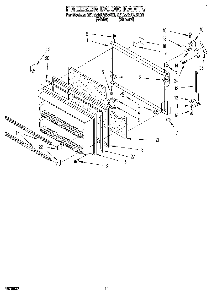 07 - FREEZER DOOR