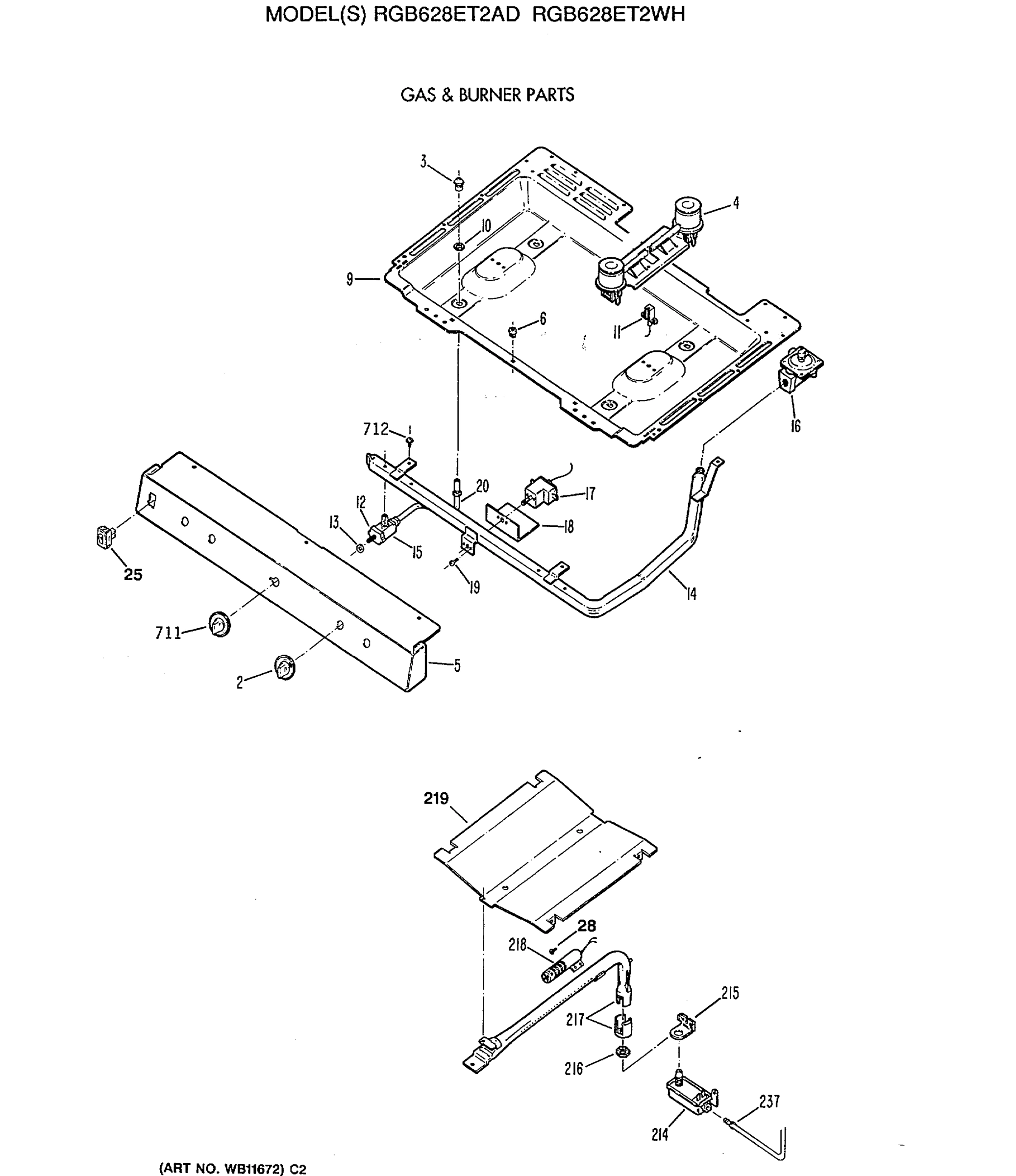 GAS & BURNER PARTS