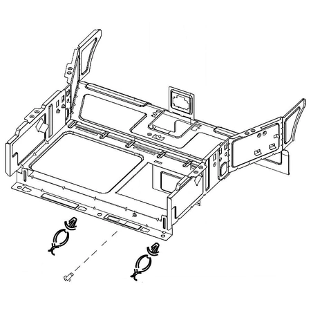 DE94-02373C Samsung Assembly Upper Duct