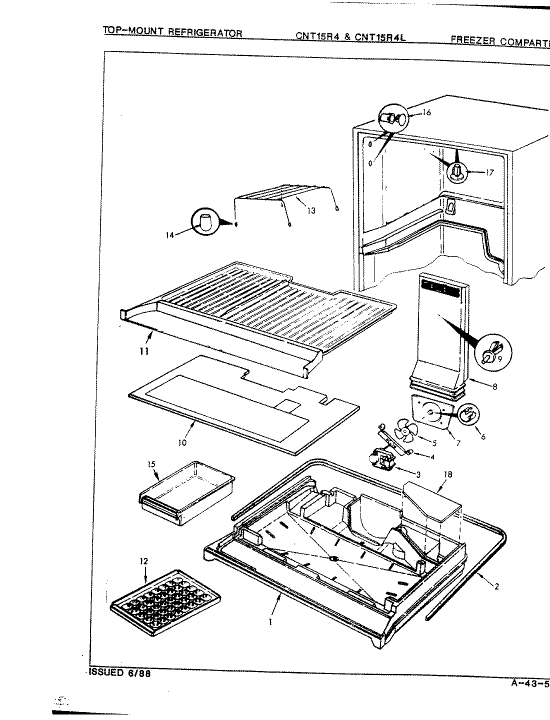 01 - FREEZER COMPARTMENT