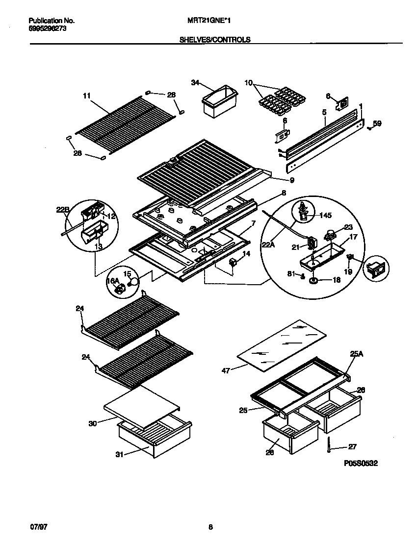 04 - SHELVES/CONTROLS