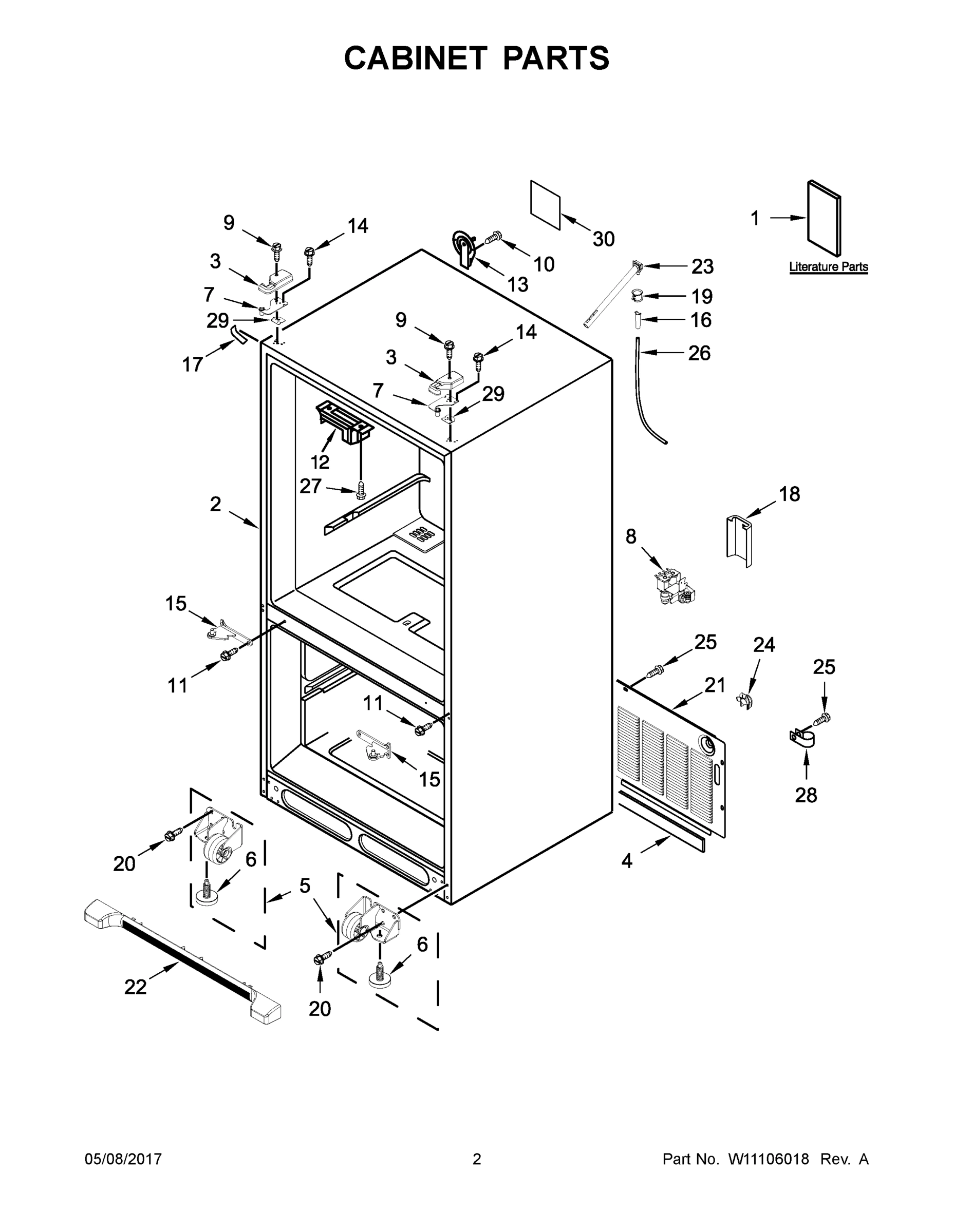 02 - CABINET PARTS