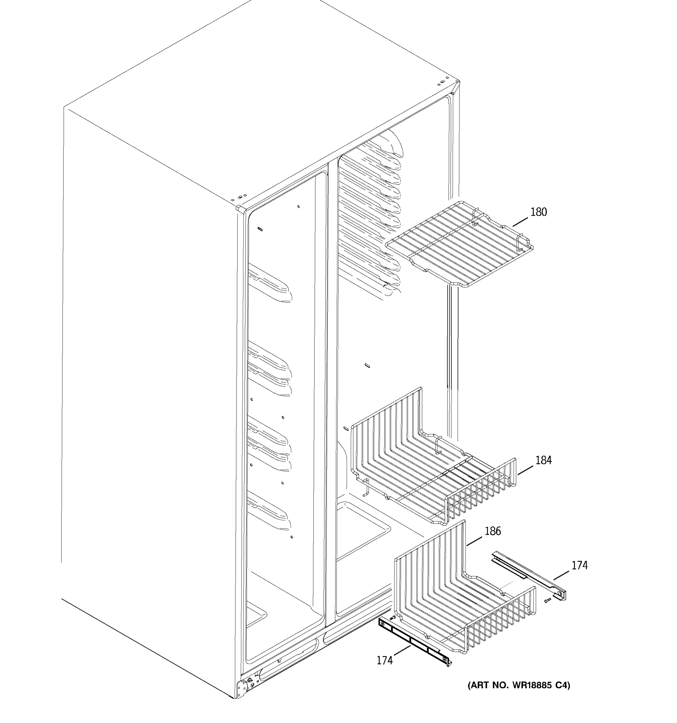 FREEZER SHELVES