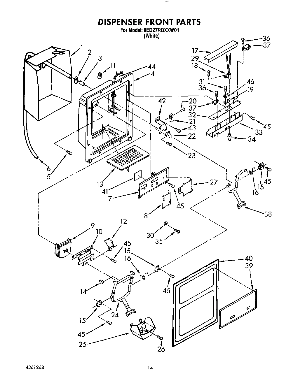 09 - DISPENSER FRONT