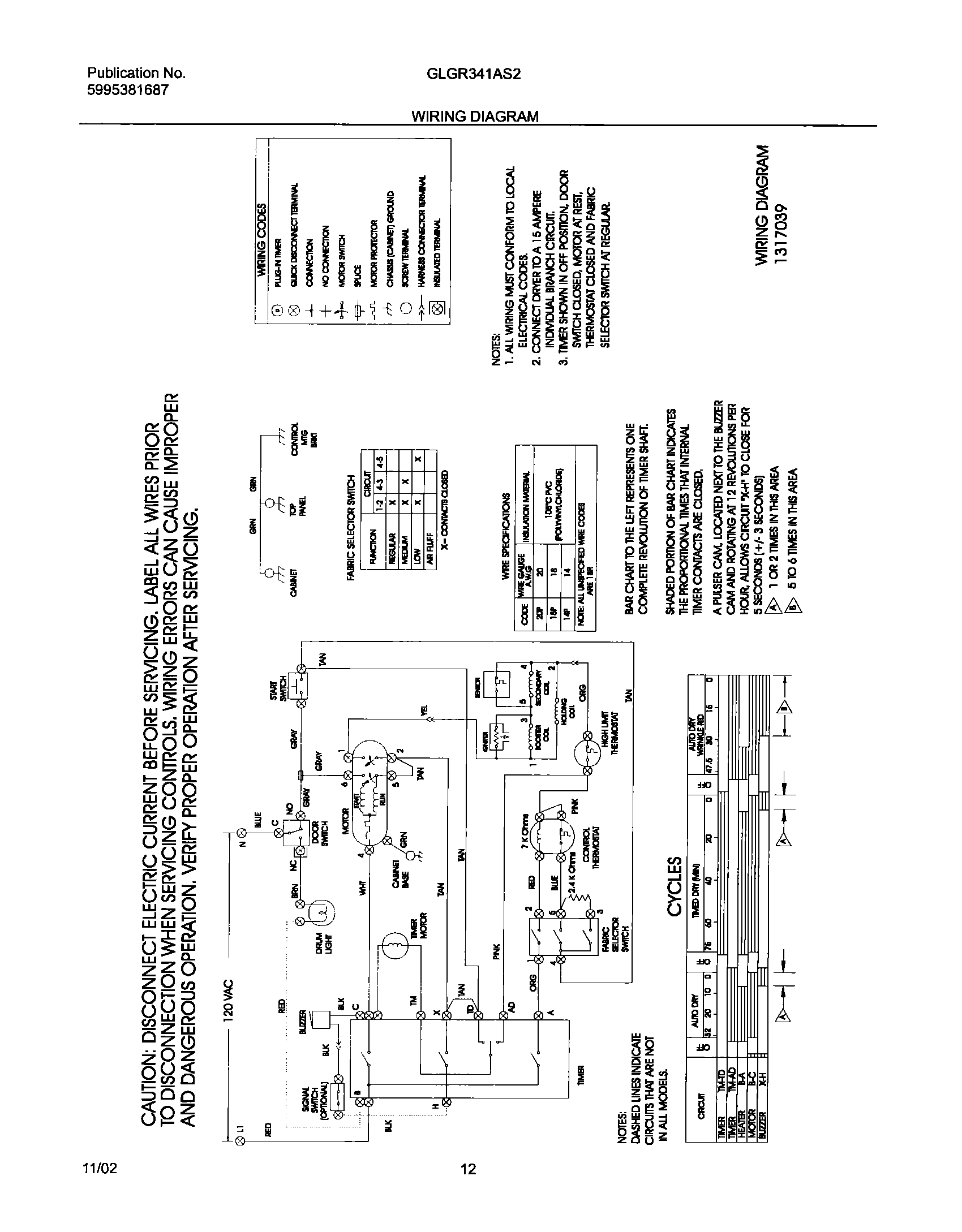 12 - WIRING DIAGRAM